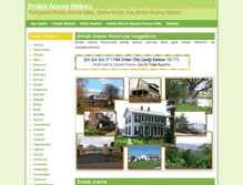 Tablet Screenshot of emlakaramamotoru.com